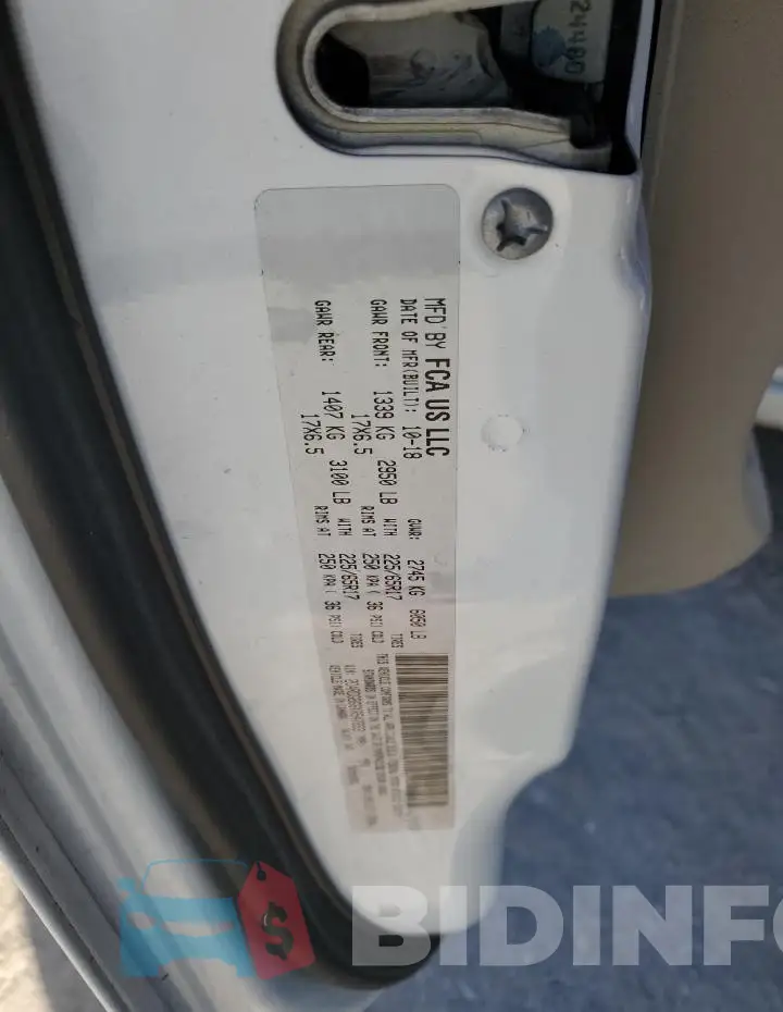 2C4RDGBG6KR547653 Photo# 13