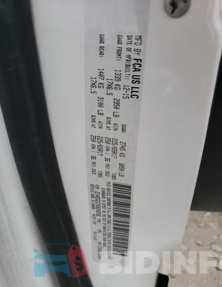 2C4RDGEG7GR242536 Photo# 13