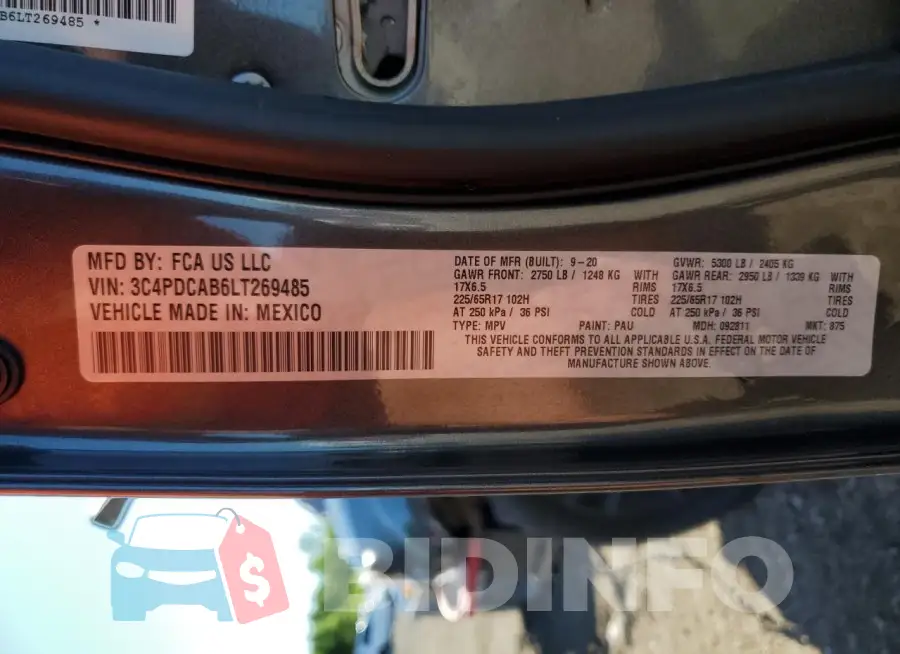 3C4PDCAB6LT269485 Photo# 12