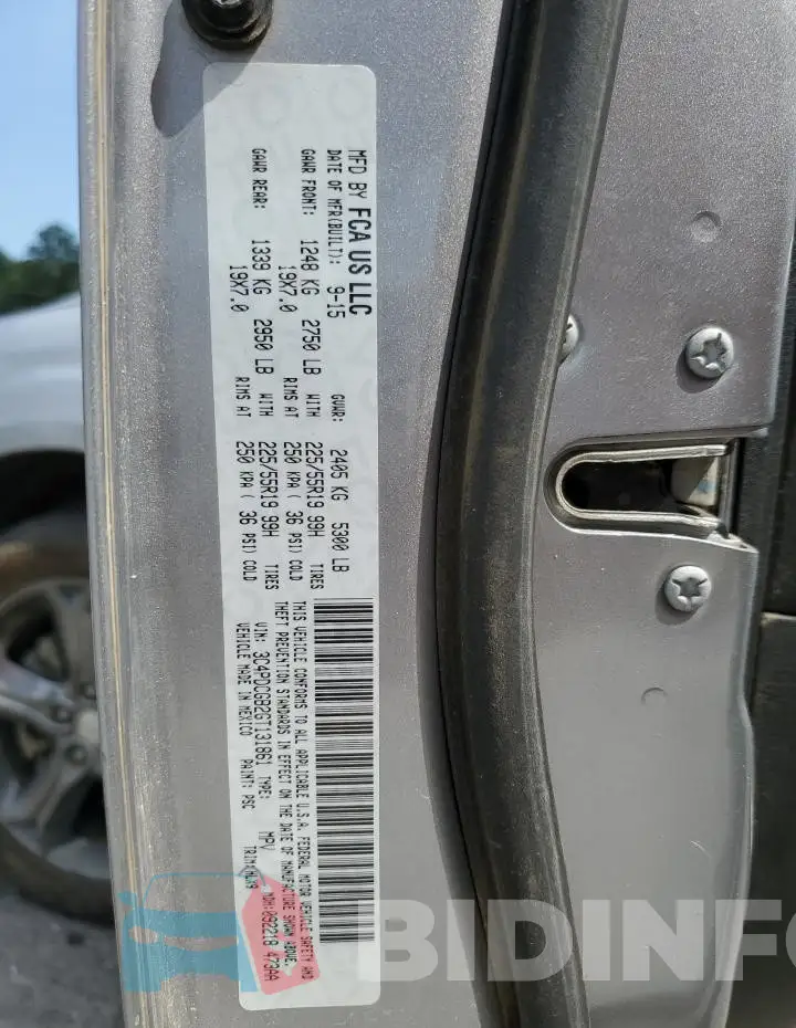 3C4PDCGB2GT131861 Photo# 14