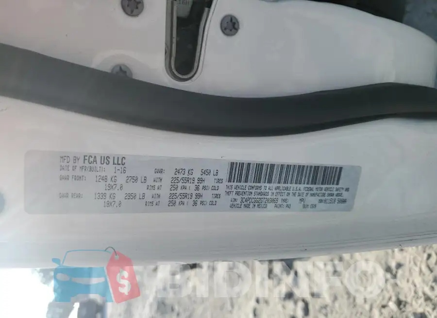 3C4PDCGG2GT203069 Photo# 13