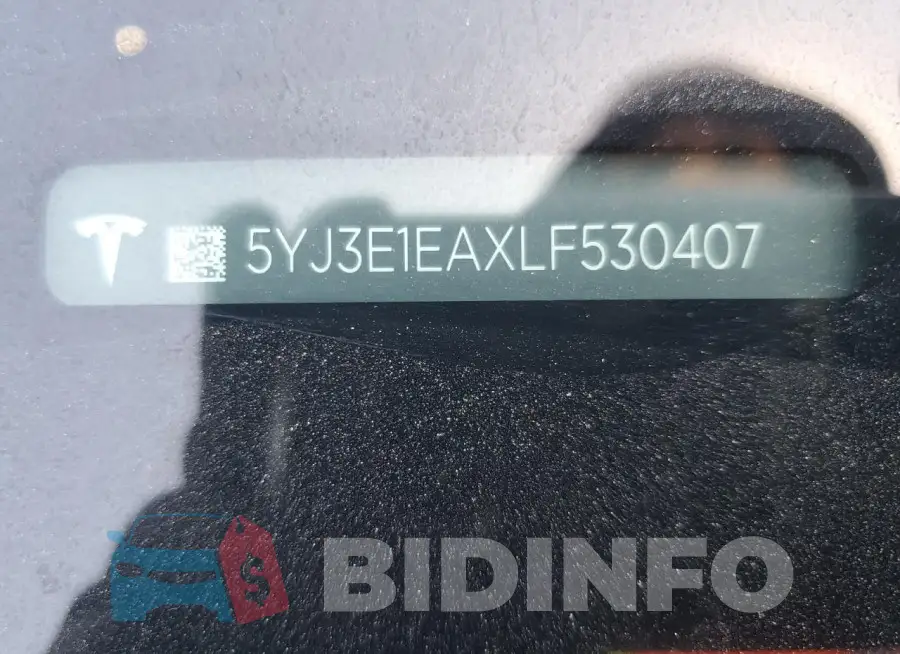 5YJ3E1EAXLF530407 Photo# 12