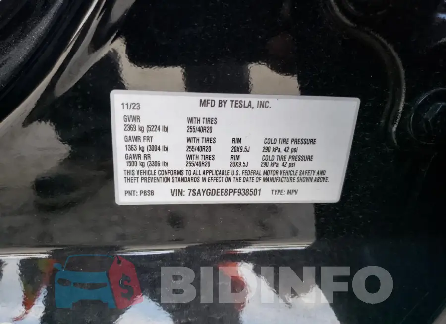 7SAYGDEE8PF938501 Photo# 12