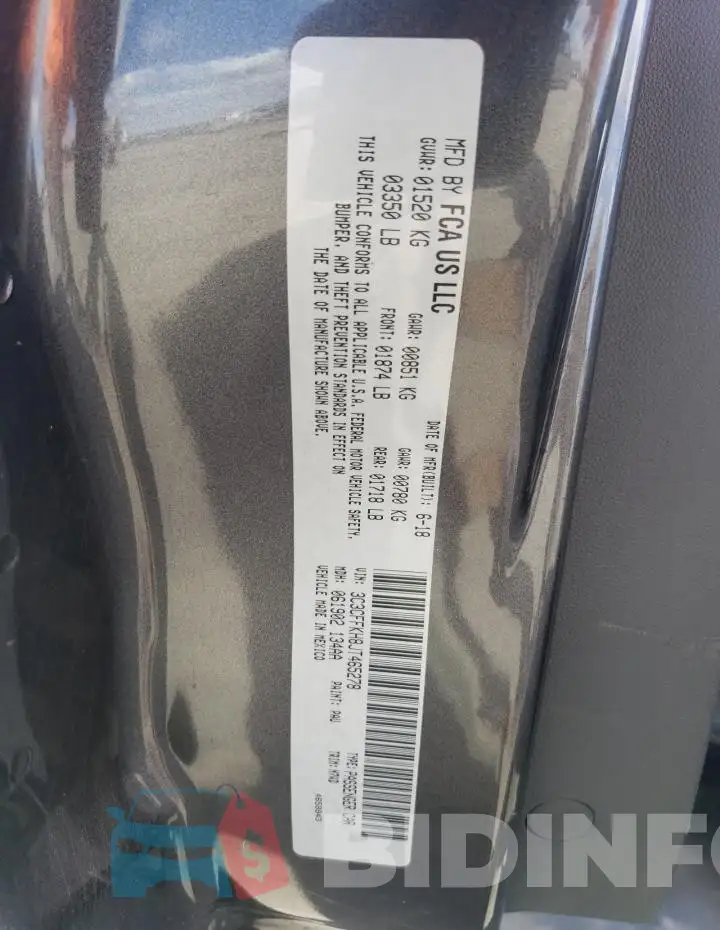 3C3CFFKH8JT465278 Photo# 12