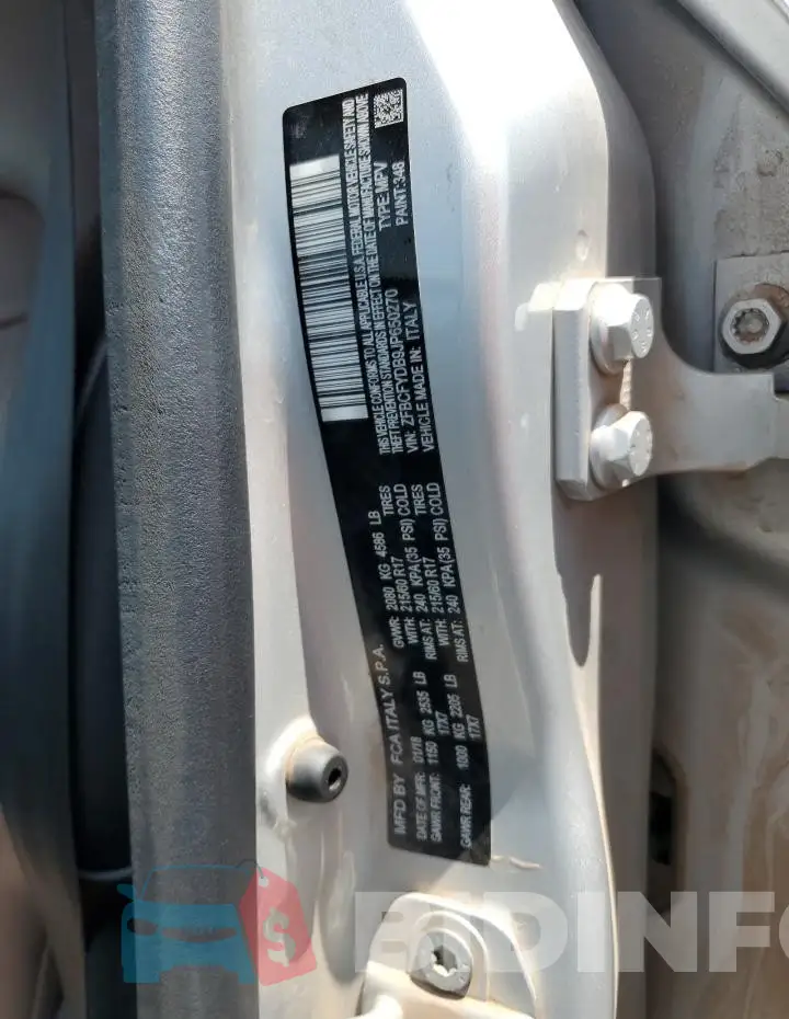 ZFBCFYDB9JP650270 Photo# 12