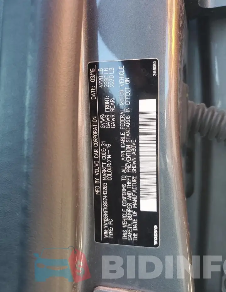 YV126MFK8G2413283 Photo# 12