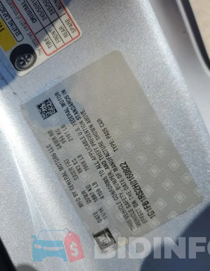 1G1FB1RS2H0160822 Photo# 12