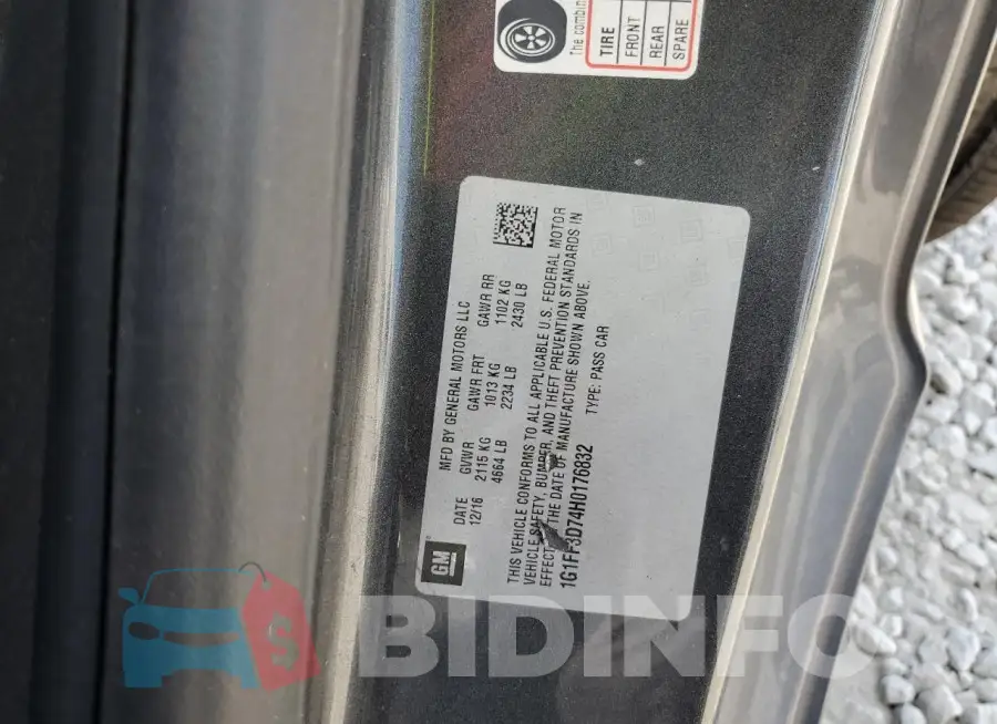 1G1FF3D74H0176832 Photo# 12