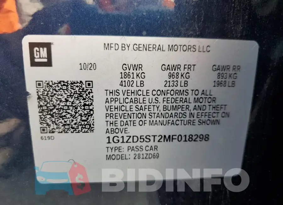 1G1ZD5ST2MF018298 Photo# 12