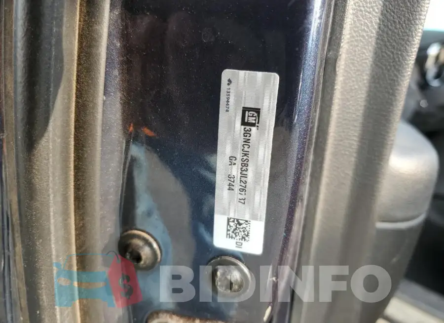 3GNCJKSB3JL276737 Photo# 12