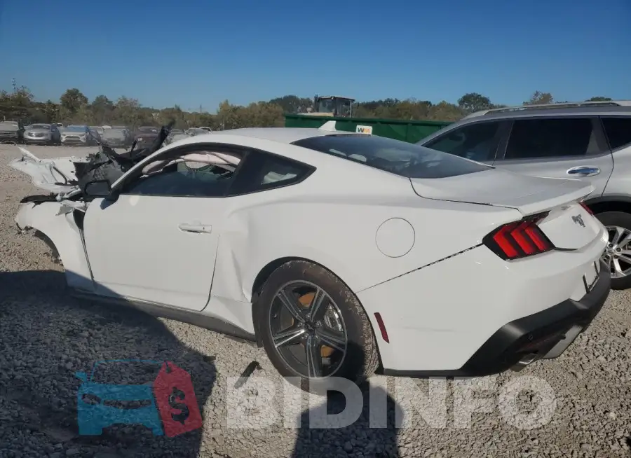 Ford Mustang 2024 White AUTOMATIC 2.3L 1FA6P8TH9R5132881 Bidinfo APP