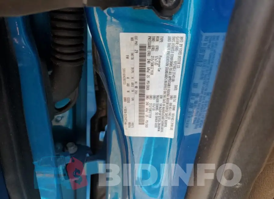 1FADP3F23GL382904 Photo# 12