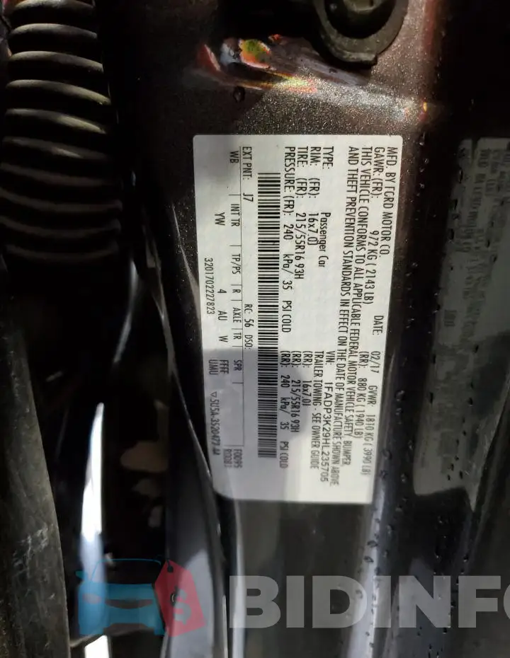 1FADP3K29HL235705 Photo# 12