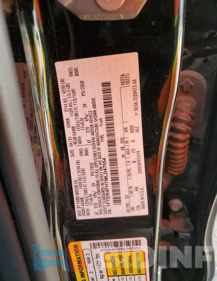 1FTER4FH7MLD47054 Photo# 12