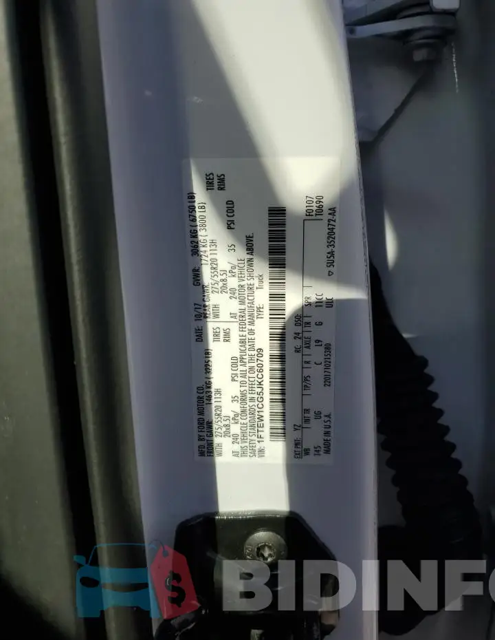 1FTEW1CG5JKC60709 Photo# 13