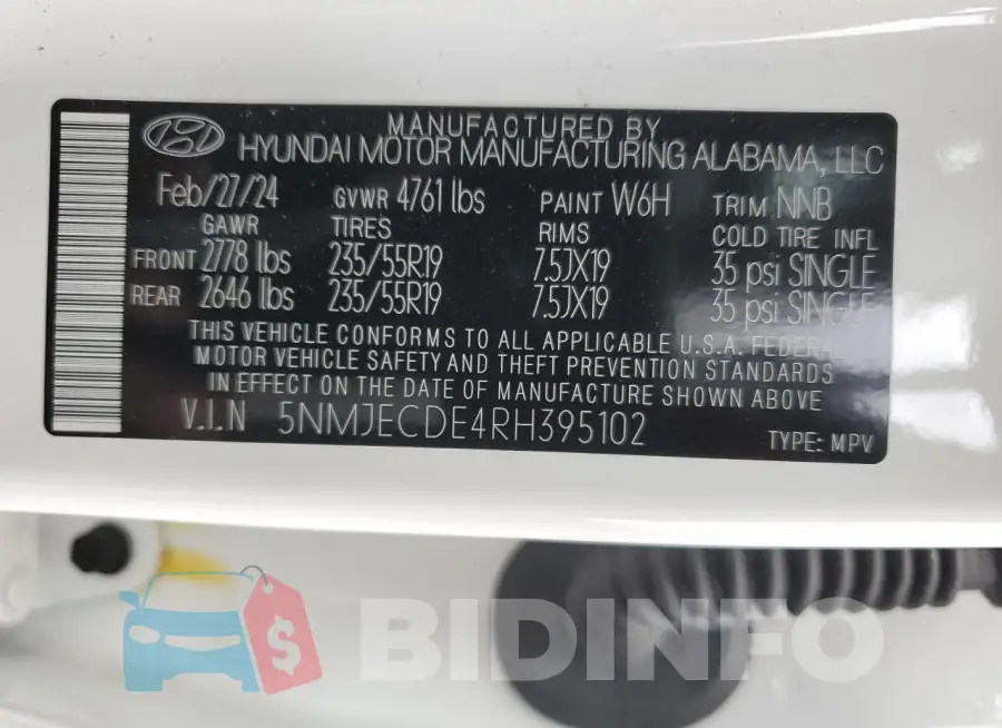 5NMJECDE4RH395102 Photo# 13