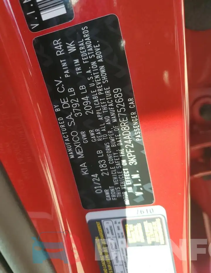3KPF24AD8RE752689 Photo# 12