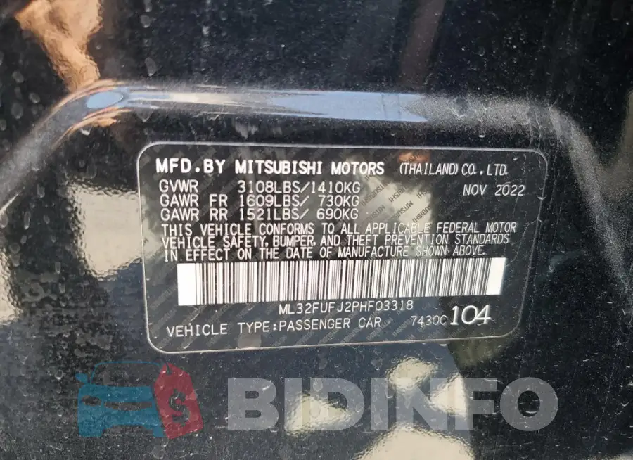 ML32FUFJ2PHF03318 Photo# 12