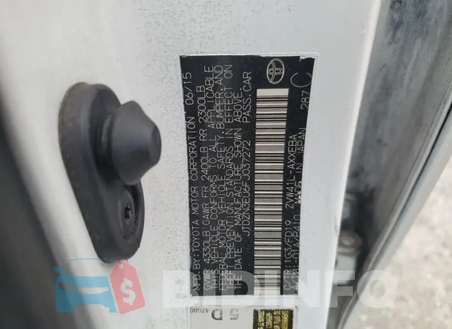 JTDZN3EU6FJ037272 Photo# 12