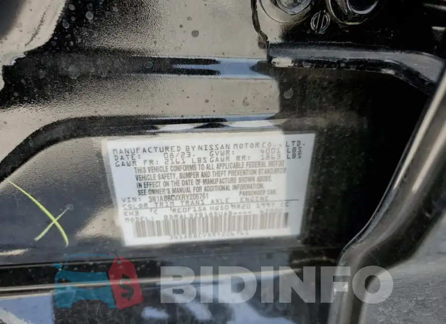 3N1AB8CVXRY206761 Photo# 12