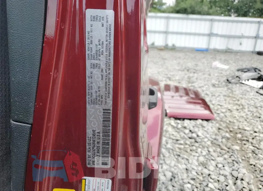 1C4JJXP64NW124510 Photo# 12