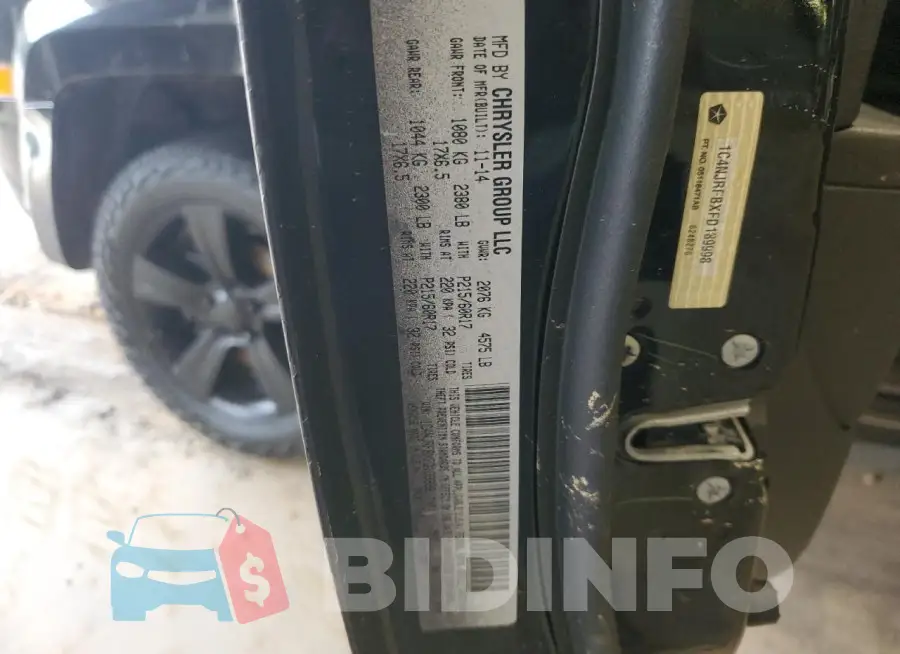 1C4NJRFBXFD189998 Photo# 12