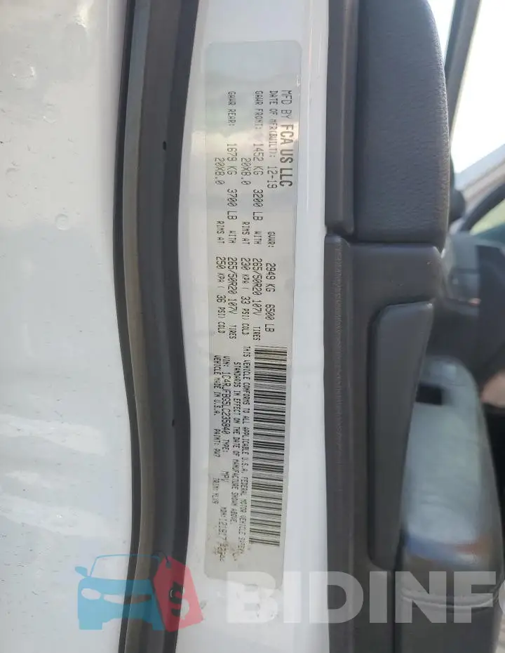 1C4RJFBG5LC235840 Photo# 12