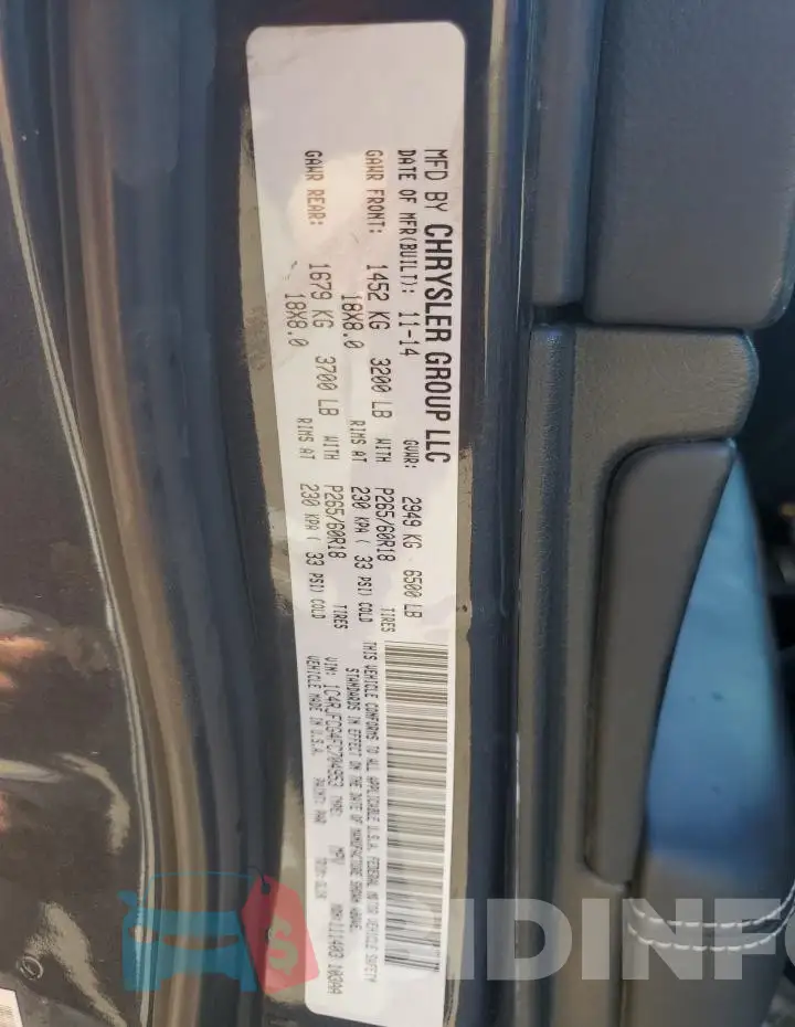 1C4RJFCG4FC704953 Photo# 14