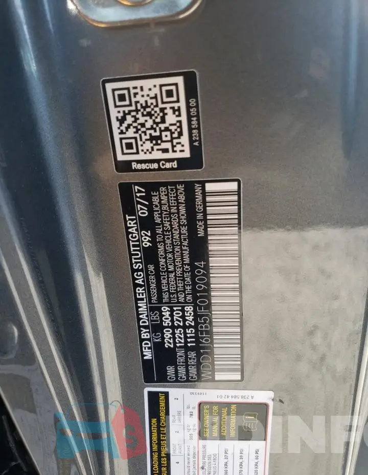 WDD1J6FB5JF019094 Photo# 12
