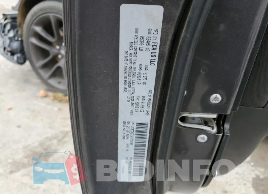 2C3CDXCT1KH722192 Photo# 13