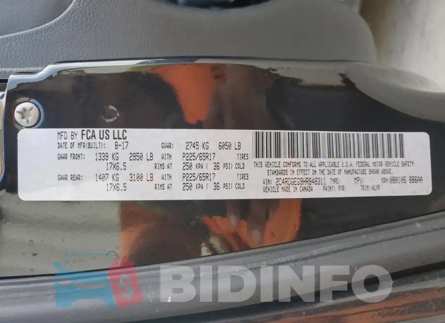 2C4RDGEG9HR848311 Photo# 13