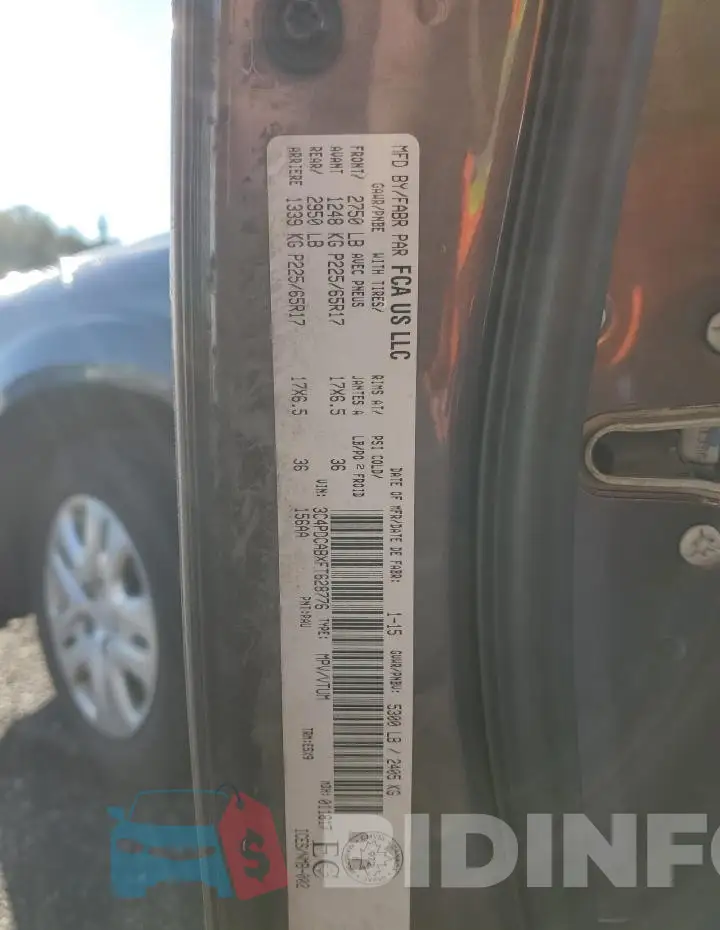 3C4PDCABXFT628776 Photo# 13