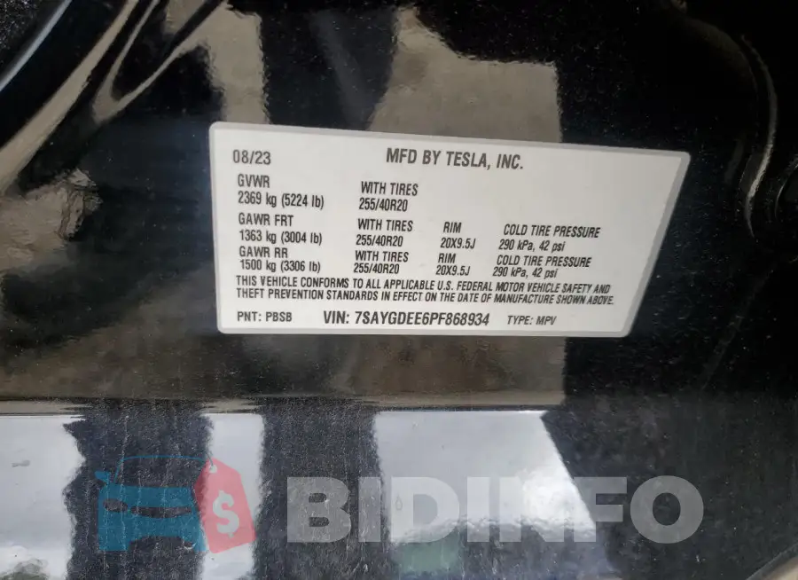 7SAYGDEE6PF868934 Photo# 12