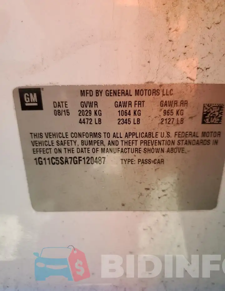 1G11C5SA7GF120487 Photo# 12