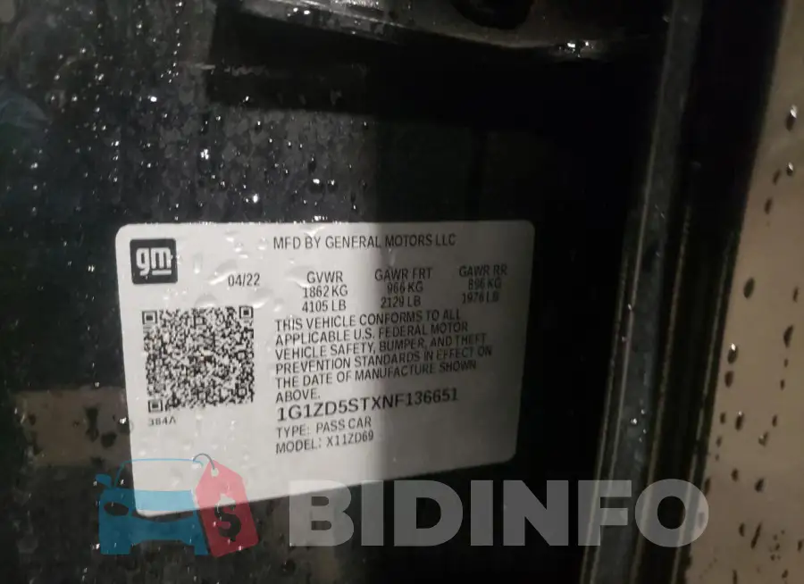 1G1ZD5STXNF136651 Photo# 13