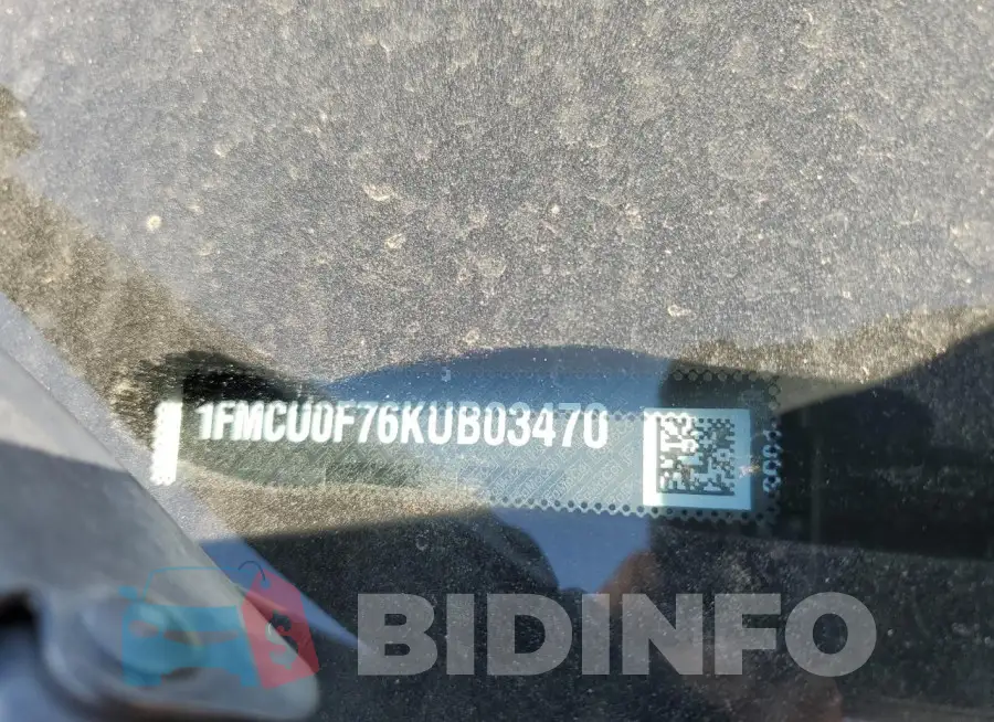 1FMCU0F76KUB03470 Photo# 12