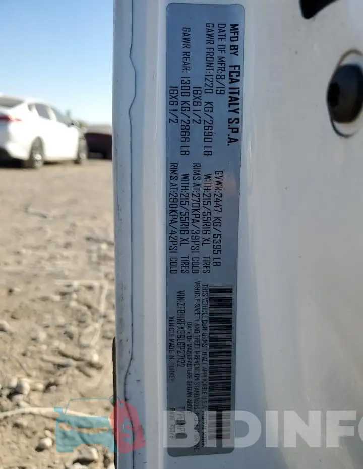 ZFBHRFAB9L6P27122 Photo# 13