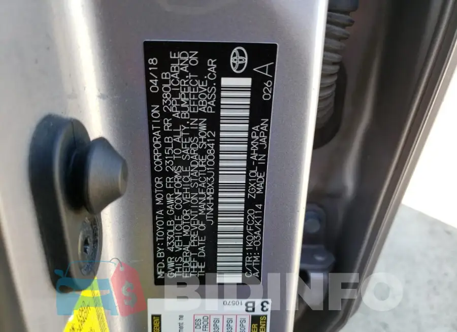 JTNKHMBX3J1008412 Photo# 14