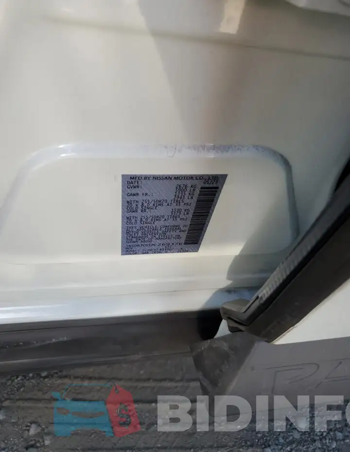 5N1DR3CD1PC269376 Photo# 14