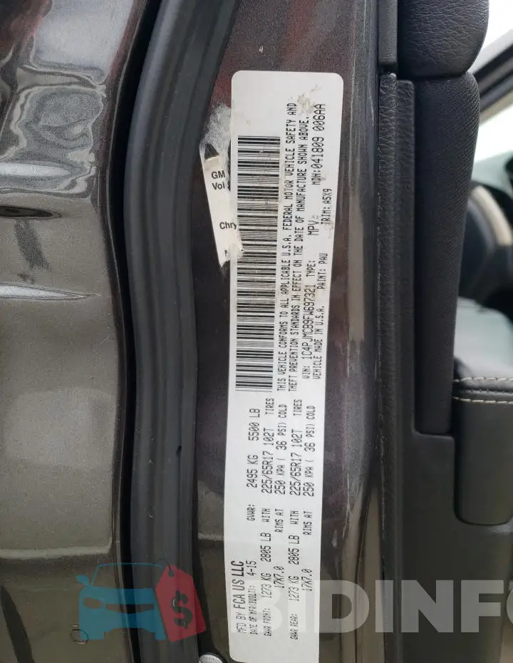 1C4PJMCB9FW697321 Photo# 13