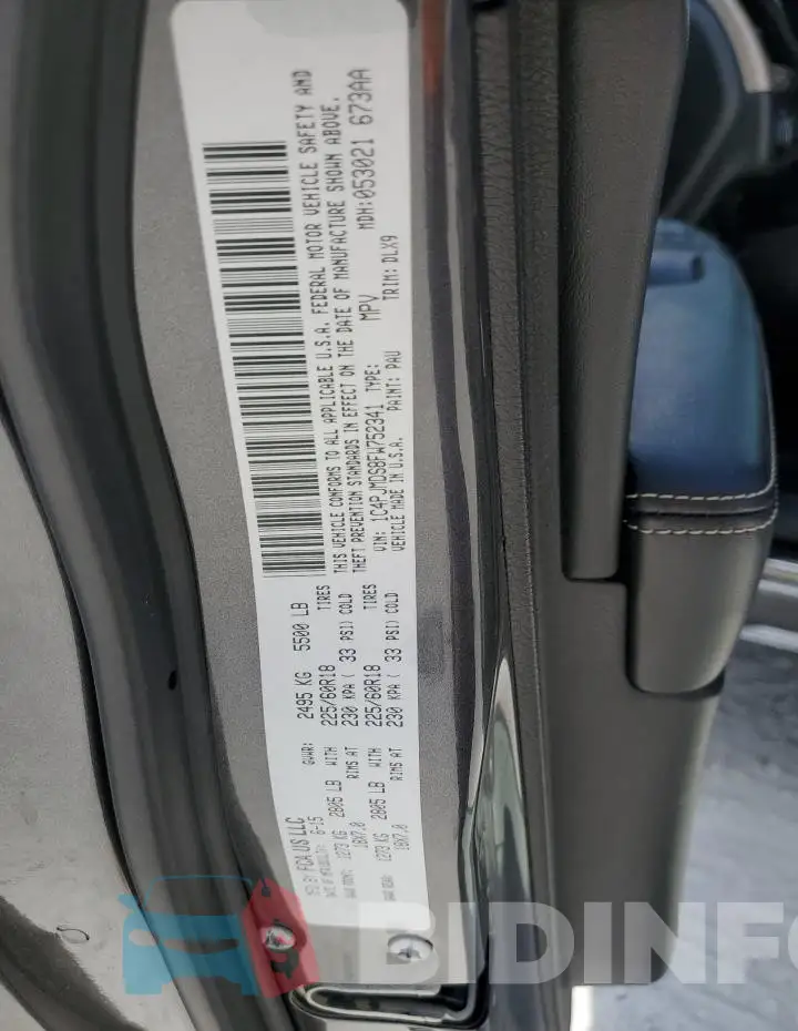 1C4PJMDS8FW752341 Photo# 13