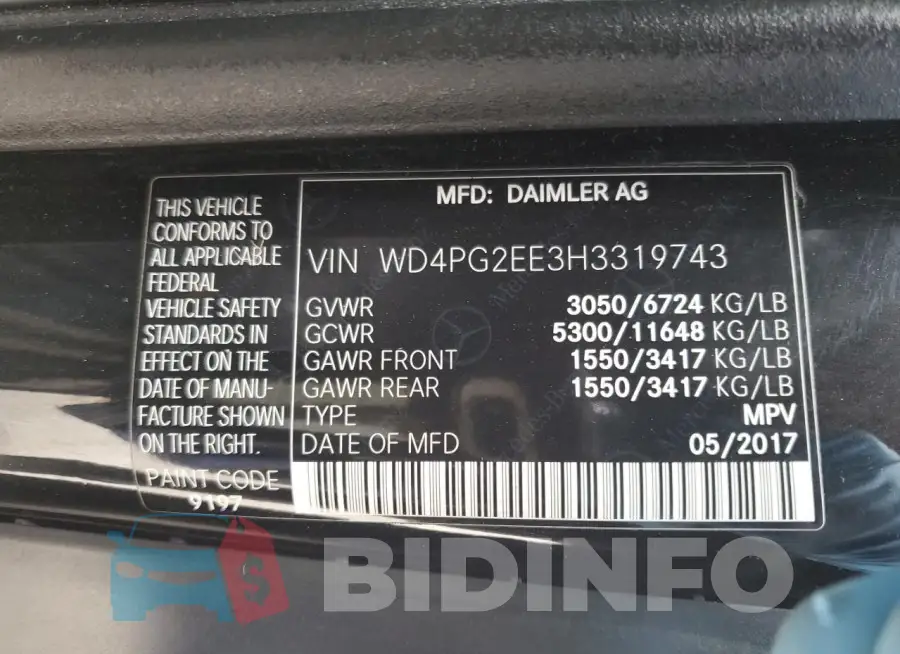 WD4PG2EE3H3319743 Photo# 13