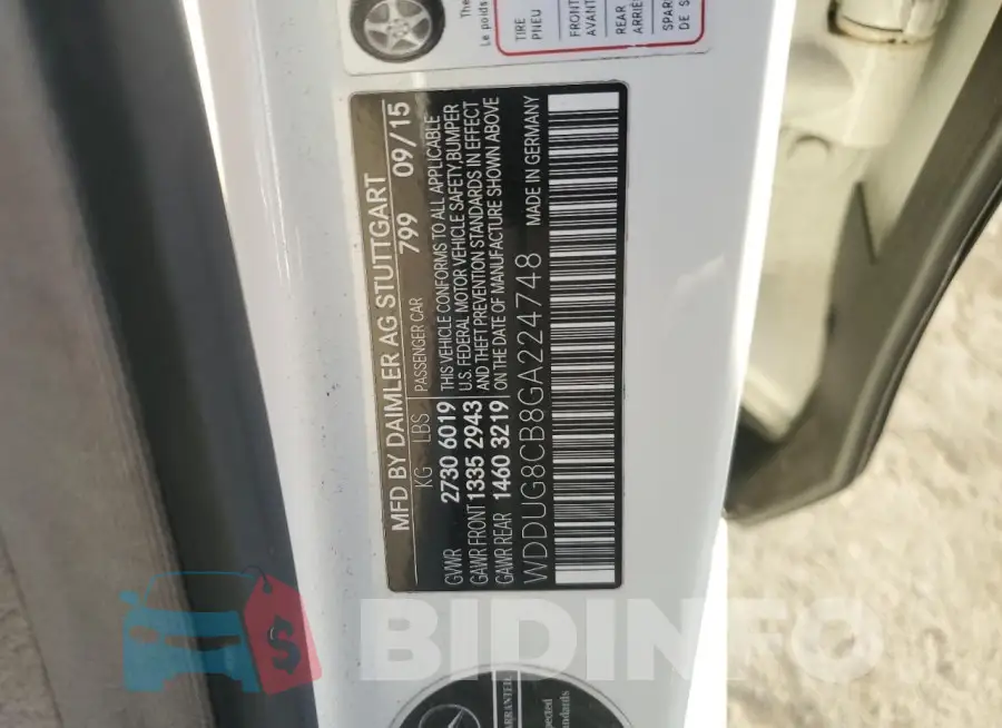 WDDUG8CB8GA224748 Photo# 12