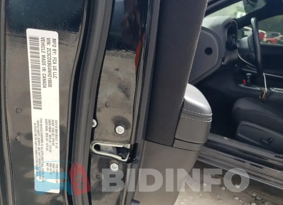 2C3CDXBG4NH219605 Photo# 12