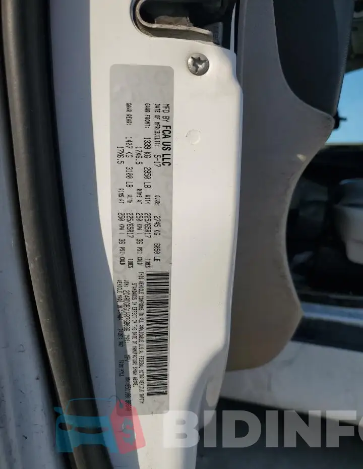 2C4RDGBG1HR768036 Photo# 14