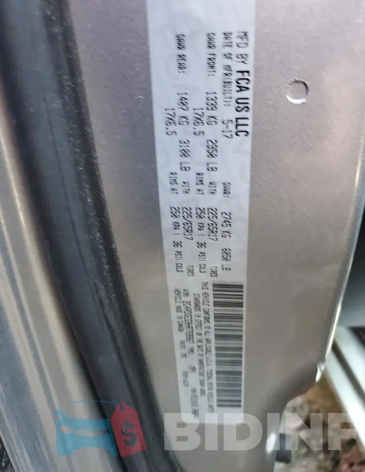 2C4RDGEG9HR769267 Photo# 13