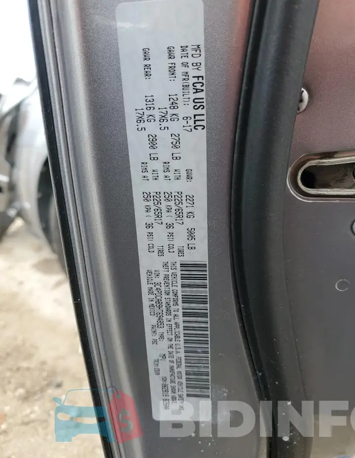 3C4PDCAB9HT694853 Photo# 14