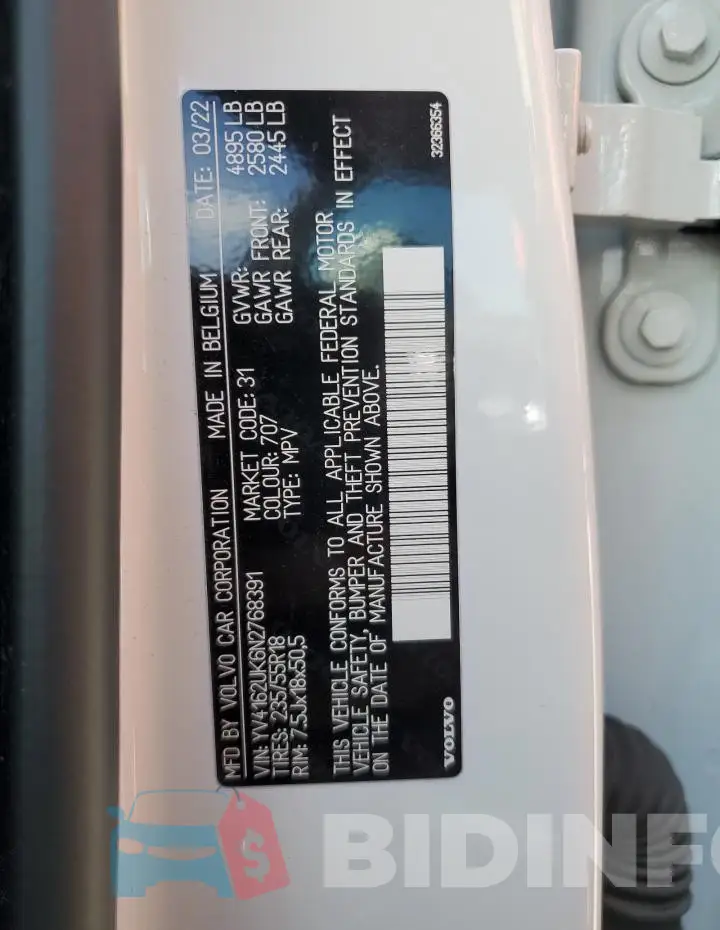 YV4162UK6N2768391 Photo# 13