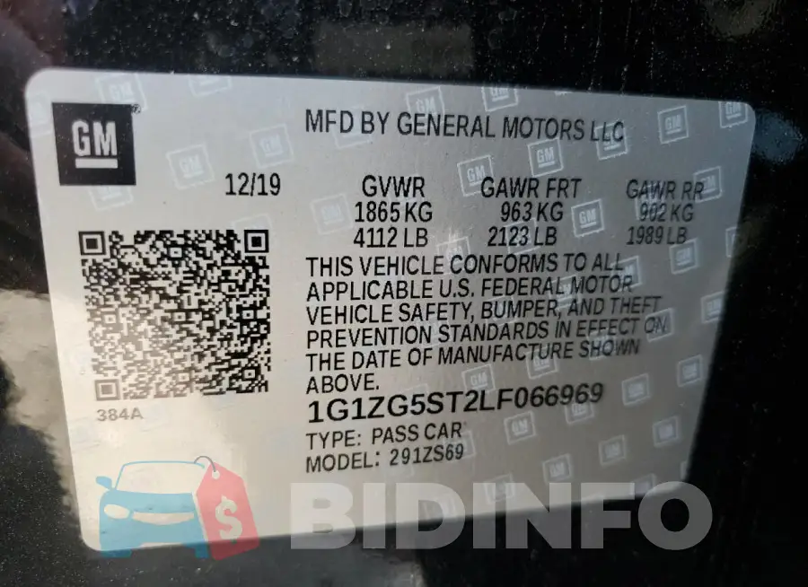 1G1ZG5ST2LF066969 Photo# 13