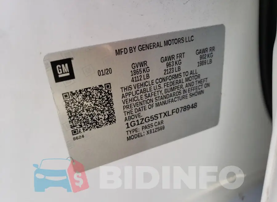 1G1ZG5STXLF078948 Photo# 12